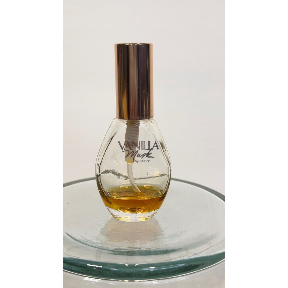 Coty Vanilla Musk Cologne Spray 0.35 fl oz Travel Size‎ Vintage Fragrance Women